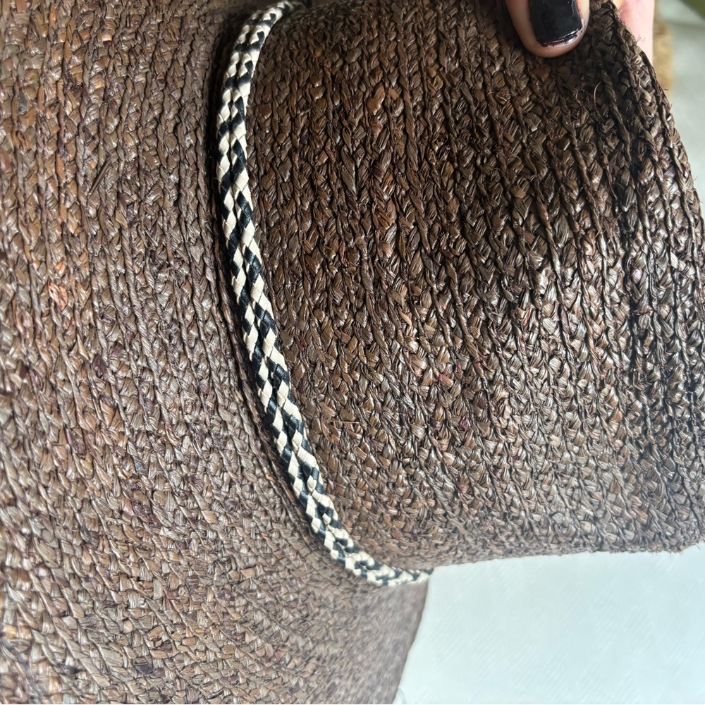 Brixton Brown Woven Fedora Hat - Picture 4 of 4